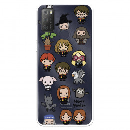 Funda para Alcatel 1S 2021 Oficial de Harry Potter Personajes Iconos - Harry Potter