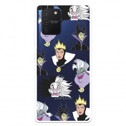 Funda para Samsung Galaxy A91 Oficial de Disney Villanas Patrón - Villanas Disney