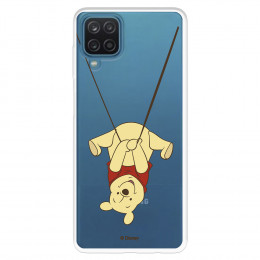 Funda para Samsung Galaxy A22 4G Oficial de Disney Winnie  Columpio - Winnie The Pooh