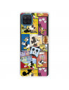 Funda para Samsung Galaxy A22 4G Oficial de Disney Mickey Comic - Clásicos Disney