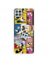 Funda para Samsung Galaxy A22 5G Oficial de Disney Mickey Comic - Clásicos Disney