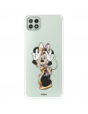 Funda para Samsung Galaxy A22 5G Oficial de Disney Minnie Posando - Clásicos Disney