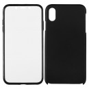 Funda Cromada con tapa para iPhone XS Max