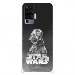 Funda para Vivo X51 Oficial de Star Wars Darth Vader Fondo negro - Star Wars