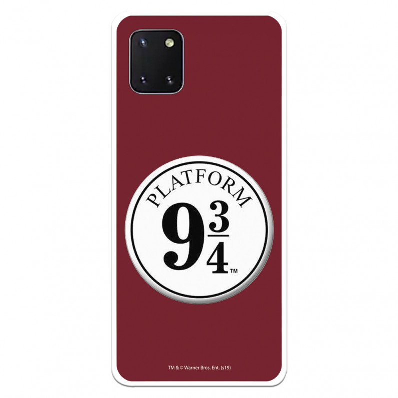 Hülle für Samsung Galaxy A81 Offizieller Harry Potter Pier 9 3/4 - Harry Potter