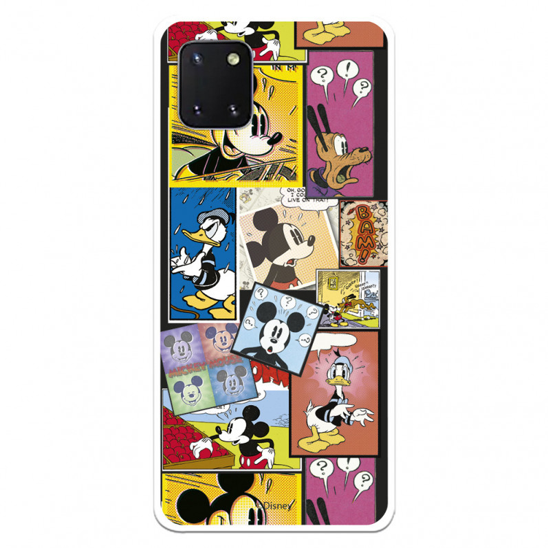 Offizielle Disney Mickey Comics Samsung Galaxy A81 Hülle – Disney Classics