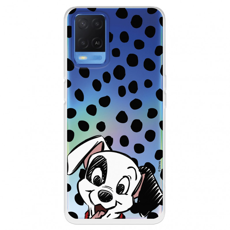 Funda para Oppo A54 4G Oficial de Disney Cachorro Manchas - 101 Dálmatas