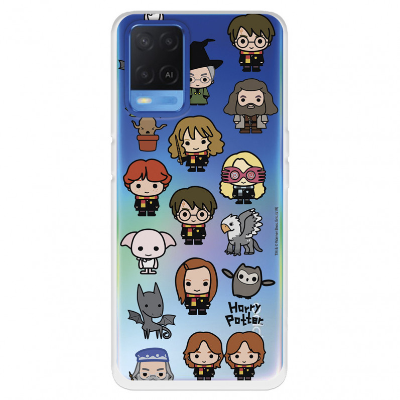 Funda para Oppo A55 4G Oficial de Harry Potter Personajes Iconos - Harry Potter