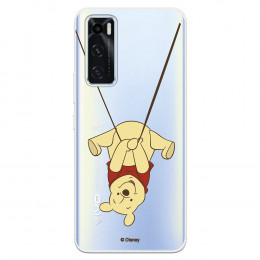 Funda para Vivo Y70 Oficial de Disney Winnie  Columpio - Winnie The Pooh