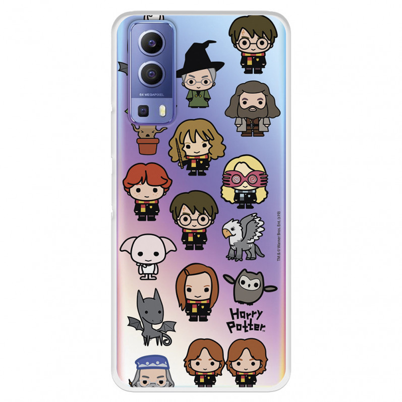 Funda para Vivo Y72 5G Oficial de Harry Potter Personajes Iconos - Harry Potter