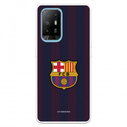 Fundaara Oppo A94 5G del Barcelona Rayas Blaugrana - Licencia Oficial FC Barcelona