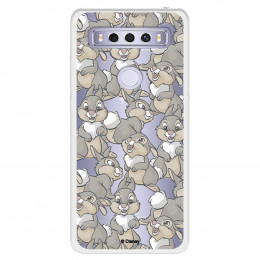 Funda para TCL 10 SE Oficial de Disney Tambor Patrones - Bambi