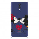 Funda para Alcatel 1X 2019 Oficial de Disney Mickey y Minnie Beso - Clásicos Disney