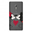 Funda para Alcatel 1X Oficial de Disney Mickey y Minnie Beso - Clásicos Disney