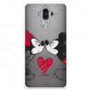 Funda para Huawei Mate 9 Oficial de Disney Mickey y Minnie Beso - Clásicos Disney