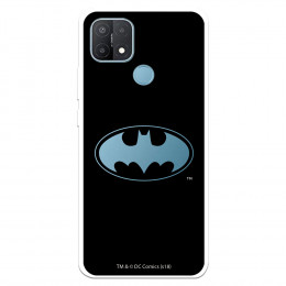 Funda para Oppo A15 Oficial de DC Comics Batman Logo Transparente - DC Comics