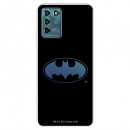 Funda para ZTE Blade V30 Vita Oficial de DC Comics Batman Logo Transparente - DC Comics