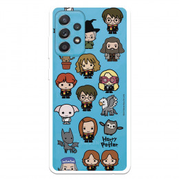 Funda para Samsung Galaxy A52 4G Oficial de Harry Potter Personajes Iconos - Harry Potter