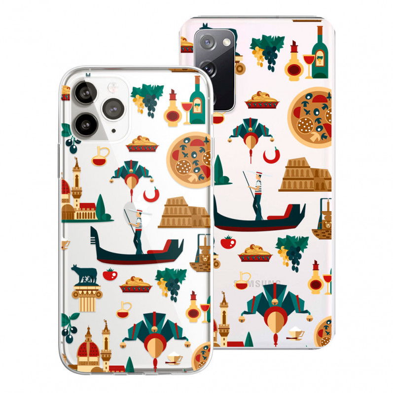 Coque Dessin Stickers Italie