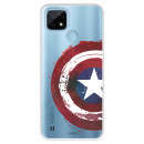 Coque pour Realme C21 Officielle de Marvel Captain America Bouclier Transparente - Marvel