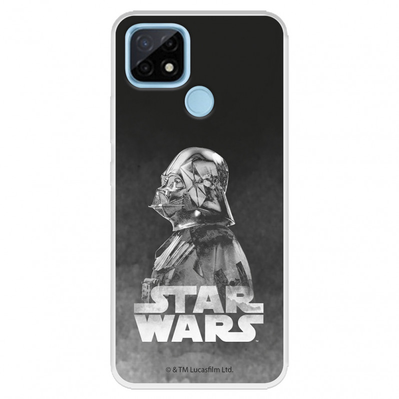 Coque pour Realme C21 Officielle de Star Wars Darth Vader Fond Noir - Star Wars