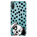 Funda para Motorola Moto E40 Oficial de Disney Cachorro Manchas - 101 Dálmatas