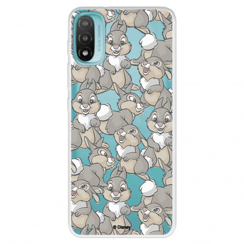 Funda para Motorola Moto E40 Oficial de Disney Tambor Patrones - Bambi