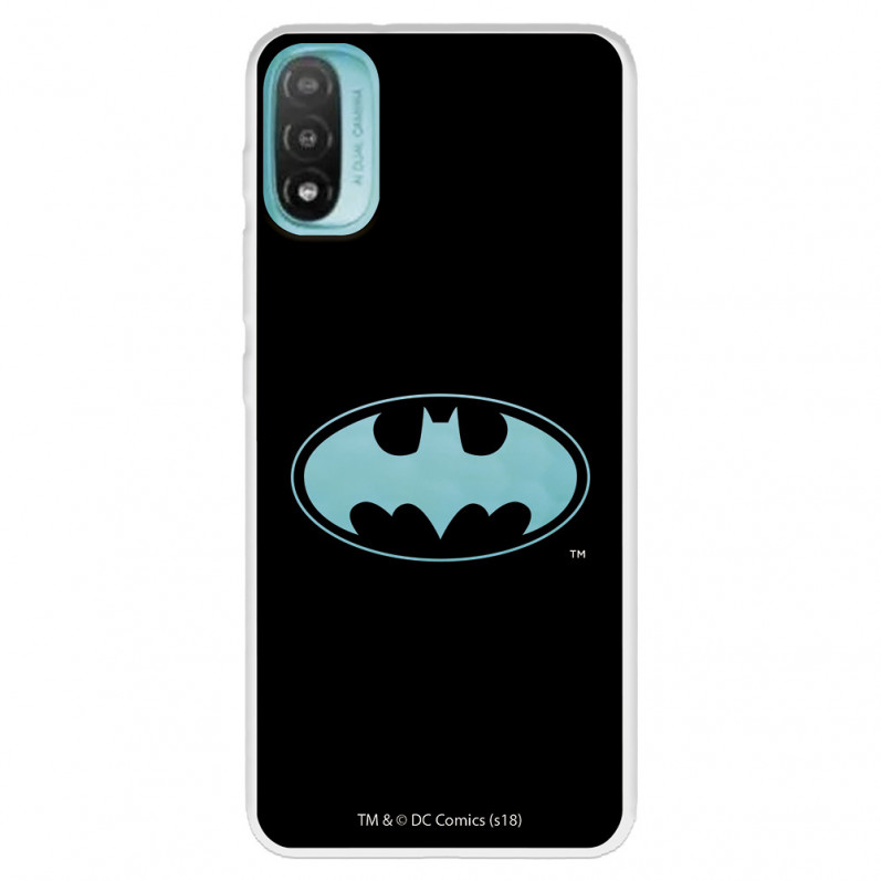 Funda para Motorola Moto E30 Oficial de DC Comics Batman Logo Transparente - DC Comics