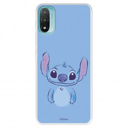 Funda para Motorola Moto E30 Oficial de Disney Stitch Azul - Lilo & Stitch