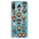 Funda para Motorola Moto E30 Oficial de Harry Potter Personajes Iconos - Harry Potter