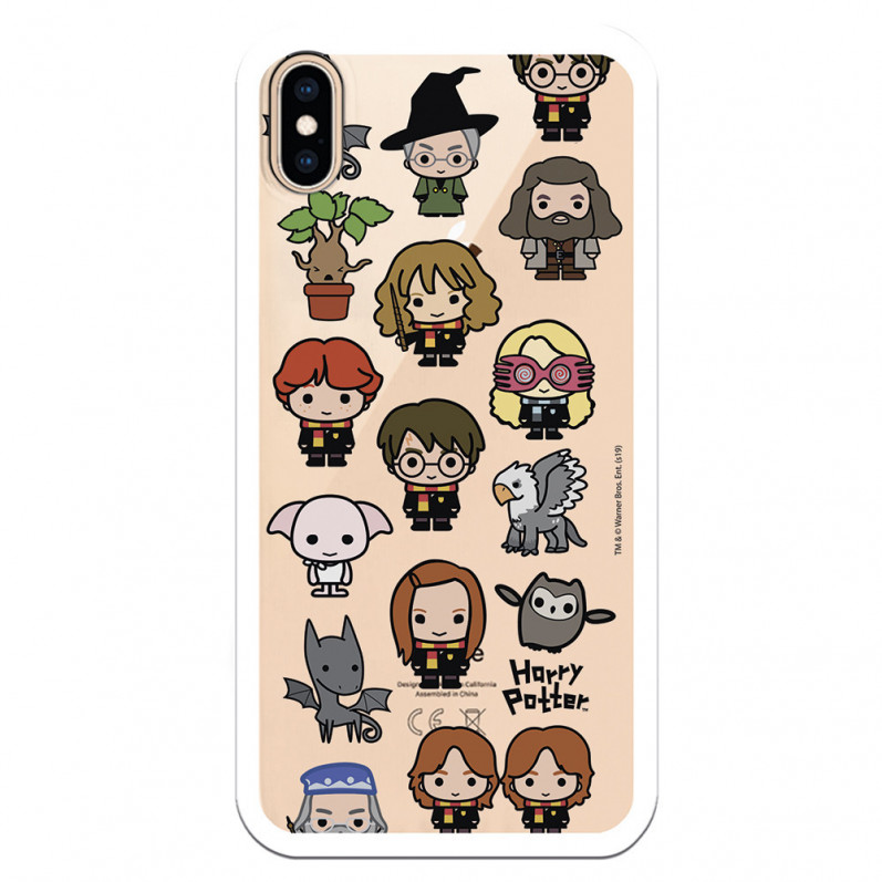 Coque pour iPhone XS Max Officielle de Harry Potter Personnages Icones - Harry Potter