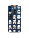 Coque pour iPhone 12 Pro Officielle de Star Wars Dessin Casques - Star Wars