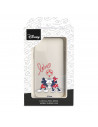 Coque pour iPhone 12 Pro Officielle de Disney Mickey et Minnie Love - Classiques Disney