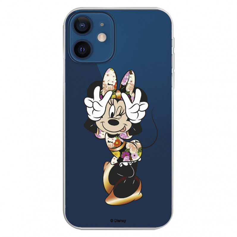 Coque pour iPhone 12 Pro Officielle de Disney Minnie Photo - Classiques Disney
