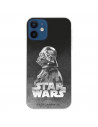 Coque pour iPhone 12 Pro Officielle de Star Wars Darth Vader Fond Noir - Star Wars