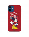Coque pour iPhone 12 Pro Officielle de Disney Minnie Mad About - Classiques Disney
