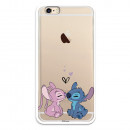 Coque pour iPhone 6 Officielle de Disney Angel & Stitch Bisou - Lilo & Stitch