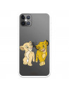 Coque pour iPhone 12 Pro Officielle de Disney Simba et Nala Regard Complice - Le Roi Lion