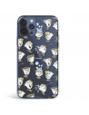 Coque pour iPhone 12 Pro Max Officielle de Disney Chip Potts Silhouettes - La Belle et la Bête