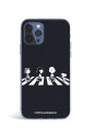 Coque pour iPhone 12 Pro Max Officielle de Peanuts Personnages Beatles - Snoopy