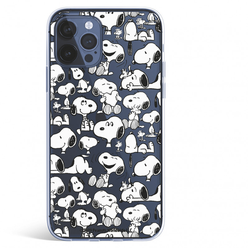 Coque pour iPhone 12 Pro Max Officielle de Peanuts Snoopy Silhouettes - Snoopy