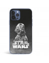 Coque pour iPhone 12 Pro Officielle de Star Wars Darth Vader Fond Noir - Star Wars