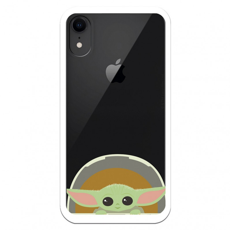 Coque pour iPhone XR Officielle de Star Wars Baby Yoda Sourires - Star Wars