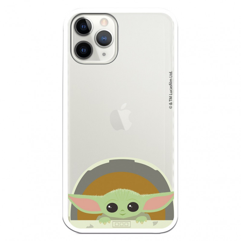 Coque pour iPhone 11 Pro Officielle de Star Wars Baby Yoda Sourires - Star Wars