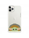 Coque pour iPhone 11 Pro Officielle de Star Wars Baby Yoda Sourires - Star Wars