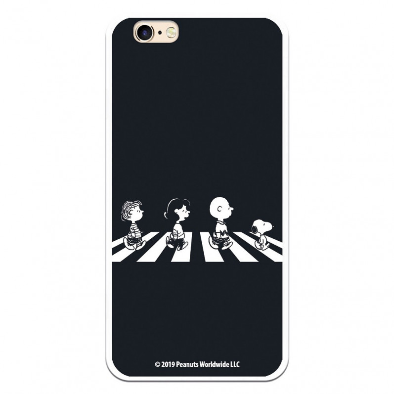 Coque pour iPhone 6 Officielle de Peanuts Personnages Beatles - Snoopy