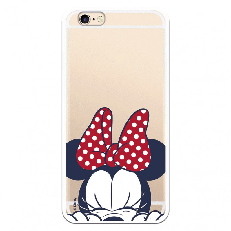 Coque pour iPhone 6 Officielle de Disney Minnie Visage - Classiques Disney