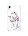 Coque Oficielle Disney Marie Silhouette transparente pour iPhone XR - Les Aristochats