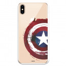 Coque Oficielle Bouclier Captain America pour iPhone XS Max