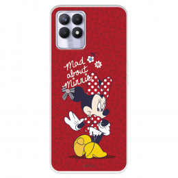 Funda para Realme C11 2021 Oficial de Disney Minnie Mad About - Clásicos Disney